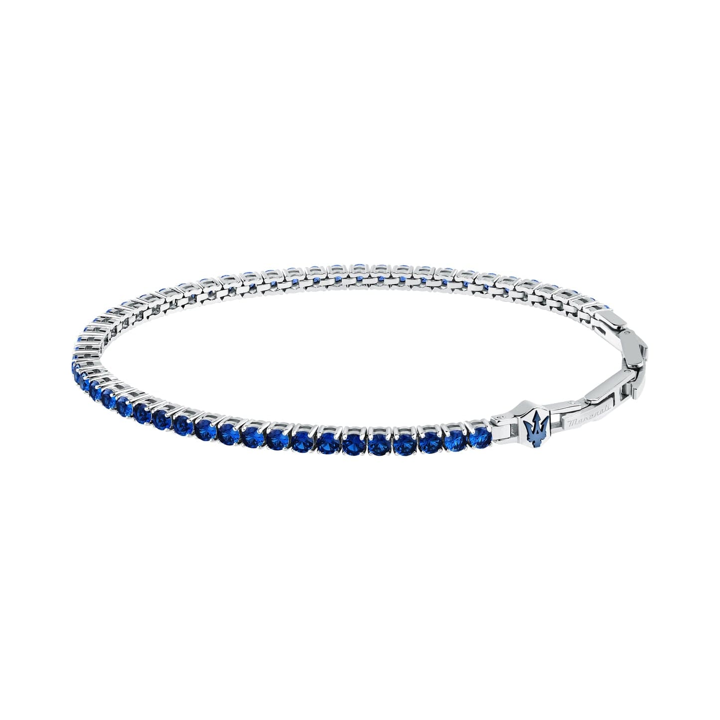Maserati Tennis Bracciale Zaffiri Blu JM425AVC11